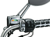 Kuryakyn LED Battery Gauge for 12V Applications - Chrome - 4219