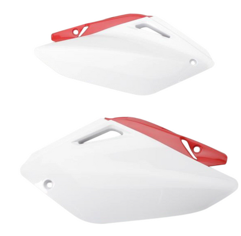 Acerbis Side Panels for 2004-05 Honda CRF250R - White - 2043290002