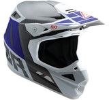 Answer Racing AR7 Hyper Carbon Motocross Helmet - White/Reflex - Small