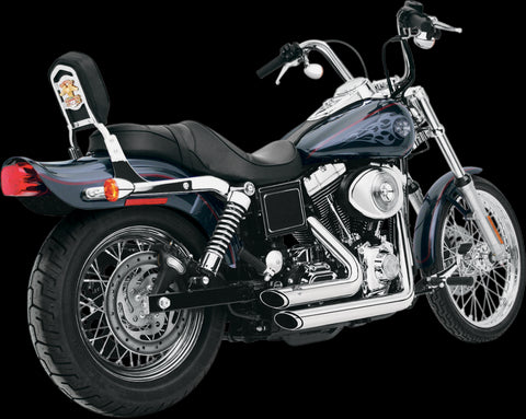Vance & Hines 17213 - Shortshots Staggered Exhaust System for Harley-Davidson - Chrome