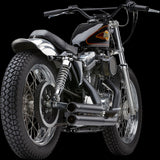 Cobra USA 909 Speedster Exhaust for 1986-03 Harley Sportster models - Black - 6701B