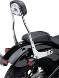 Cobra USA Detachable Backrest for 2018-19 Harley Softail - Chrome - 602-2009