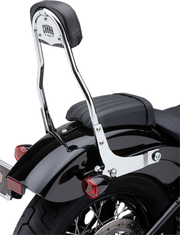 Cobra Detachable Backrest for 2018-19 Harley Softail - Chrome - 602-2009