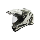AFX FX-41 Dual Sport Range Helmet - Matte White - Small