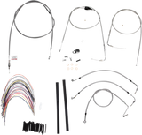Burly Brand  B30-1080 Cable and Brake Line Kits for 2002-06 Harley FLH models