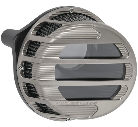 Arlen Ness Sidekick Air Cleaner for 2000-17 Harley Touring (Excludes TBW) - Titanium - 81-312