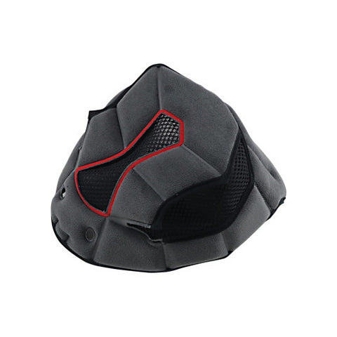AGV Replacement Crown Pad for AGV K6 Helmets - Black - Medium/Large