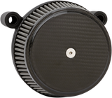 Arlen Ness Stage I Big Sucker Air Cleaner Kit for 2017-22 Harley M8 models - Carbon Fiber/Carbon - 18-394