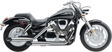 Cobra USA Hot Rod Classic Deluxe Exhaust for 2004-13 Honda VT750C - Chrome - 1563SC
