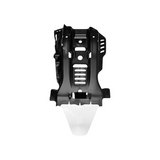 Acerbis Offroad Skid Plate for 2020-23 Husqvarna TE 250I-300I - Black/White - 2791671007