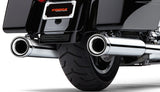 Cobra USA Neighbor Hater Muffler for 1995-16 Harley FLH/FLT -  4 inch/Chrome - 6107