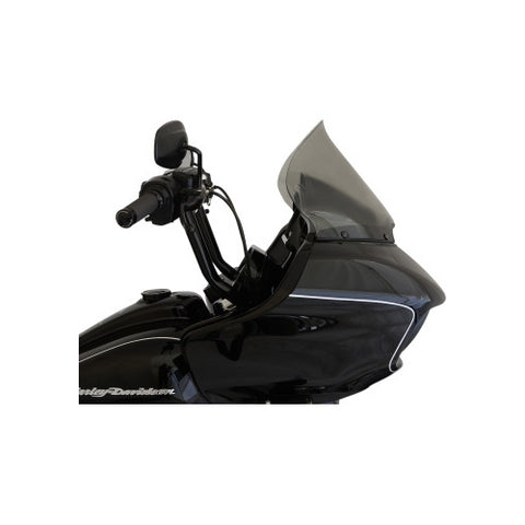 Klock Werks Pro-Touring Flare Windshield for 2015-up Harley Road Glide models - 12 inch - Smoke