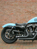 Progressive Suspension 412-4068B - 412 Series 12 Gas Shocks Harley-Davidson XL- Black