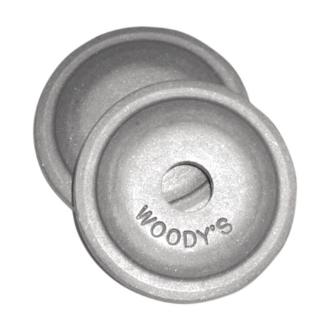 Woodys Round Aluminum Support Plates for 5/16in Thread Studs - 24 Pack - AWA-3775