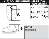 Zero Gravity Double Bubble Windscreen for 2013-20 Honda CBR600RR - Light Smoke - 16-408-02