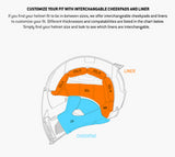 ICON Airflite Space Force Full-Face Motorcycle Helmet - Glory - Medium - 0101-14131 - FINAL SALE