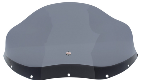 Klock Werks Flare Windshield for 1983-93 Harley FXRT - 12 inch - Dark Smoke