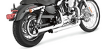 Vance & Hines Straightshots Exhaust System for Harley Sportster models - Chrome - 17821