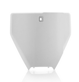 Acerbis Front Number Plate for 2016-18 Husqvarna models - White - 2462580002