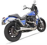 Bassani Road Rage III Exhaust System for 1984-00 Halrey FXR models - Stainless Steel - 1FXRSS