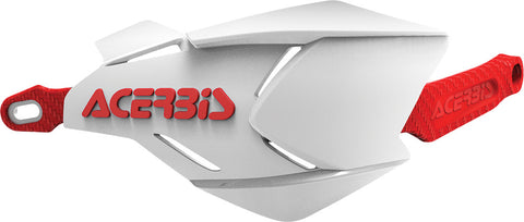 Acerbis X-Factory Hand Guards - White/Red - 2634661030