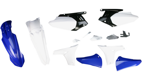 Acerbis Standard Replacement Plastic Kit for 2010-13 Yamaha YZ450F - Blue / White - 2171883713