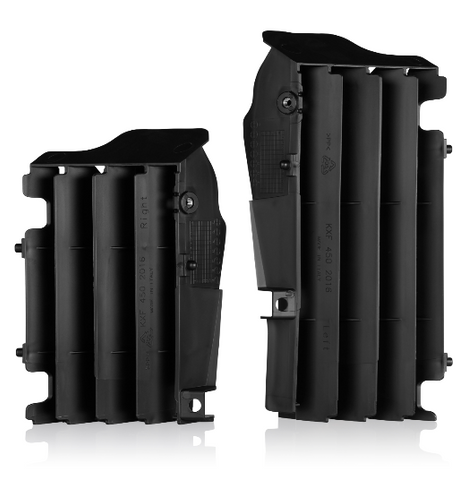 Acerbis Radiator Louvers for Kawasaki KX models - Black - 2791430001