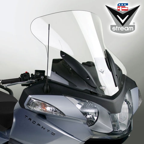 National Cycle VStream Windshield for Triumph Trophy Models - Clear - N20608