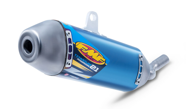 FMF Racing Titanium Powercore 2.1 Silencer for 2002-21 Yamaha