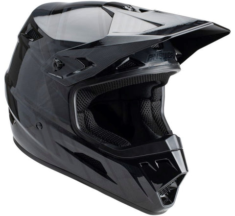 Answer Racing AR3 Rapid Motocross Helmet - Black/Dark Grey