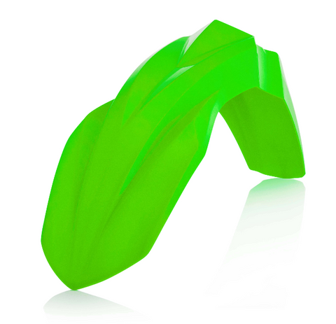 Acerbis Front Fender for 2016-17 Kawasaki KX250F / KX450F - Fluorescent Green - 2449500235