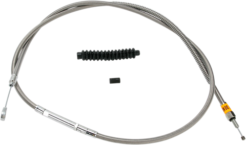 Barnett Stainless Steel Clutch Cable for 1993-03 Harley FXD - Length: 74in (+6) - 102-30-10006-06