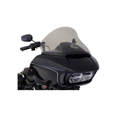 Klock Werks Pro-Touring Flare Windshield for 2015-up Harley Road Glide models - 15 inch - Smoke