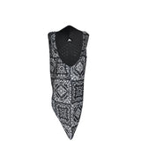 ZAN Headgear Neodanna Half Face Mask - Black Paisley - WNEO101