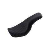 Saddlemen Profiler 2-Up Low Profile Seat for 2006-17 Harley Dyna models - Black/Driver Lattice Stitched - 806-04-149