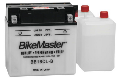 Bike Master Performance Conventional Battery - 12 Volts - BB16CL-B