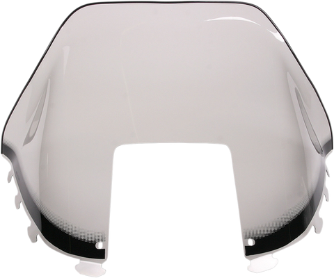 Sno-Stuff Windshield for 1988-98 Polaris - 13.5In Smoke w/Black Gradient - 450-234-03