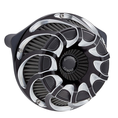 Arlen Ness Inverted Series Air Cleaner for 1991-Up Harley Sportsters - Black - 18-985