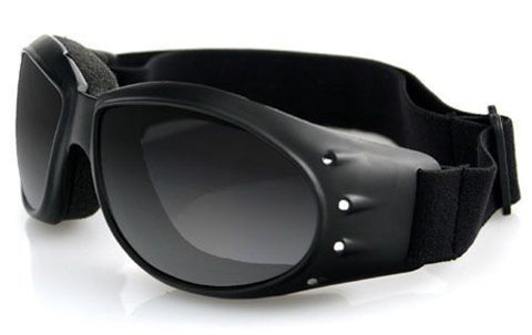 Bobster Cruiser Goggles - Black Frame/Smoked Lens - BCA001