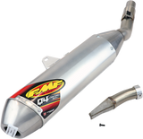 FMF Racing 041516 Q4 Slip-On Hex Muffler with SA for 2005-17 Honda CRF450X