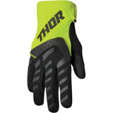 THOR Spectrum Youth Gloves - Black/Acid Yellow - Small