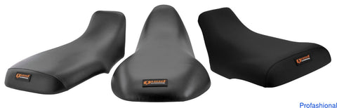 Quadworks Quadworks 31-44007-01 Gripper Black Seat Cover for 2007-10 Yamaha YFM400 BB