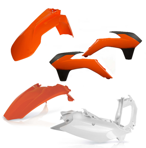 Acerbis Standard Replacment Plastics Kit for 2013-16 KTM SX models - Original - 2314313914