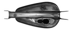 Bikers Choice Legacy Gas Tank for 2007-21 Harley Sportster models - 3.3 Gallons - 012960