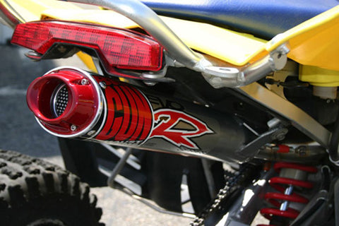 Big Gun EVO Race Slip-On Exhaust for 2006-10 Suzuki LT-R450 Quadracer - 09-5462
