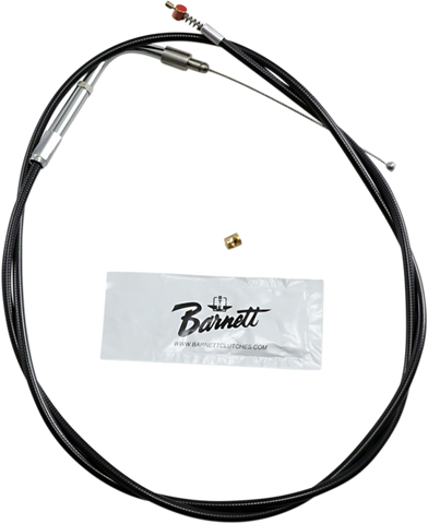 Barnett 101-30-40016-06 Black Vinyl Idle Cable for 2002-06 Harley FLH models