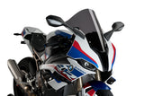 Puig Z-Racing Windscreen for BMW S1000RR - Dark Smoke - 3641F