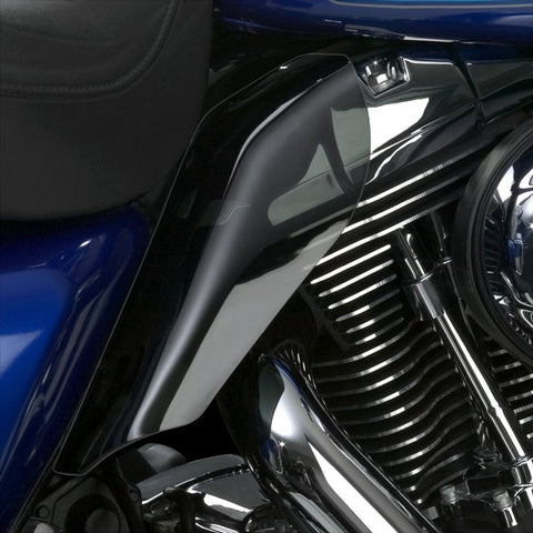 National Cycle N5200 - Heat Shields for Harley-Davidson FLH/FLT Models - Dark Gray