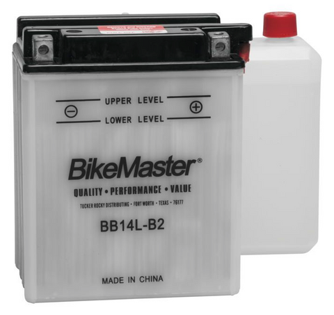 Bike Master Performance Conventional Battery - 12 Volts - BB14L-B2
