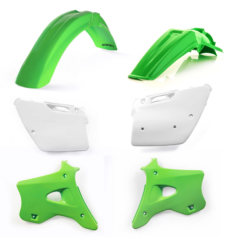 Acerbis Standard Replacment Plastics Kit for 1994-98 Kawasaki KX 125/250 - Original 98 - 2070980208